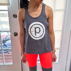 Pure Barre tank, cropped in the back, small